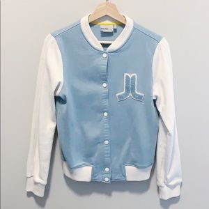 Wesc Light Blue Varsity Jacket